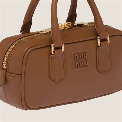 Miu Miu Arcadie Leather Bag .